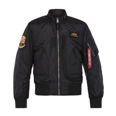 Alpha Industries Mens Engine Jacket In Black