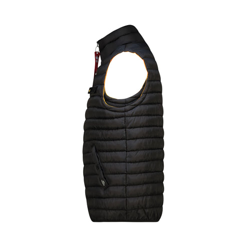Alpha Industries Mens Puffer Vest Ulm In Black