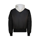 Alpha Industries Mens Ma-1 Dtec Mens Jacket In Black And Grey