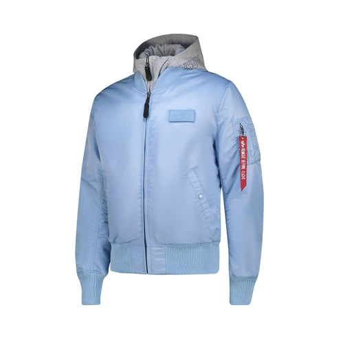 Alpha Industries Mens Ma-1 Dtec Jacket In Blue