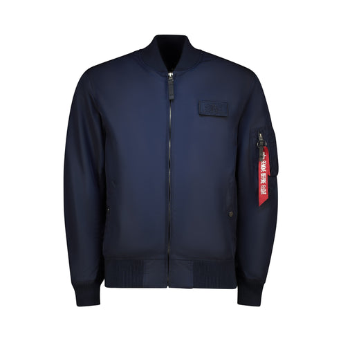 Alpha Industries Mens Ma-1 Tt Jacket In Blue