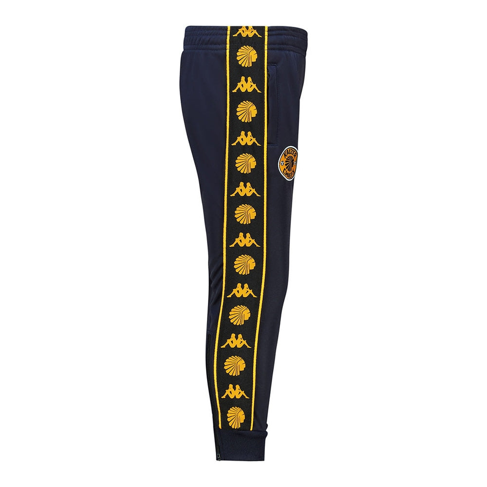 Kappa Mens Kaizer Chiefs 222 Banda Rastoria 2 Am Track Pants In Blue Inkling