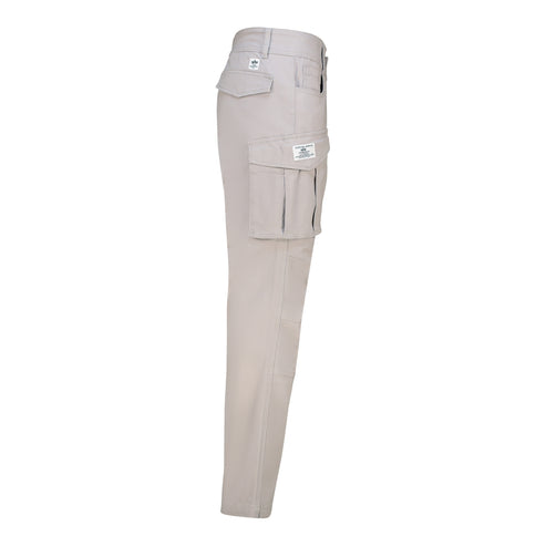 Alpha Industries Mens Ai Cotton Cargo Pants In Grey