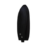 Alpha Industries Mens AI Applique Crew Neck Sweatshirt In Black