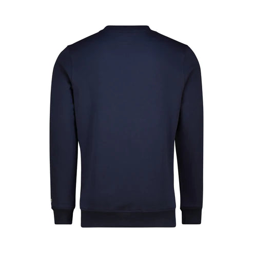 Alpha Industries Mens AI Applique Crew Neck Sweatshirt In Navy