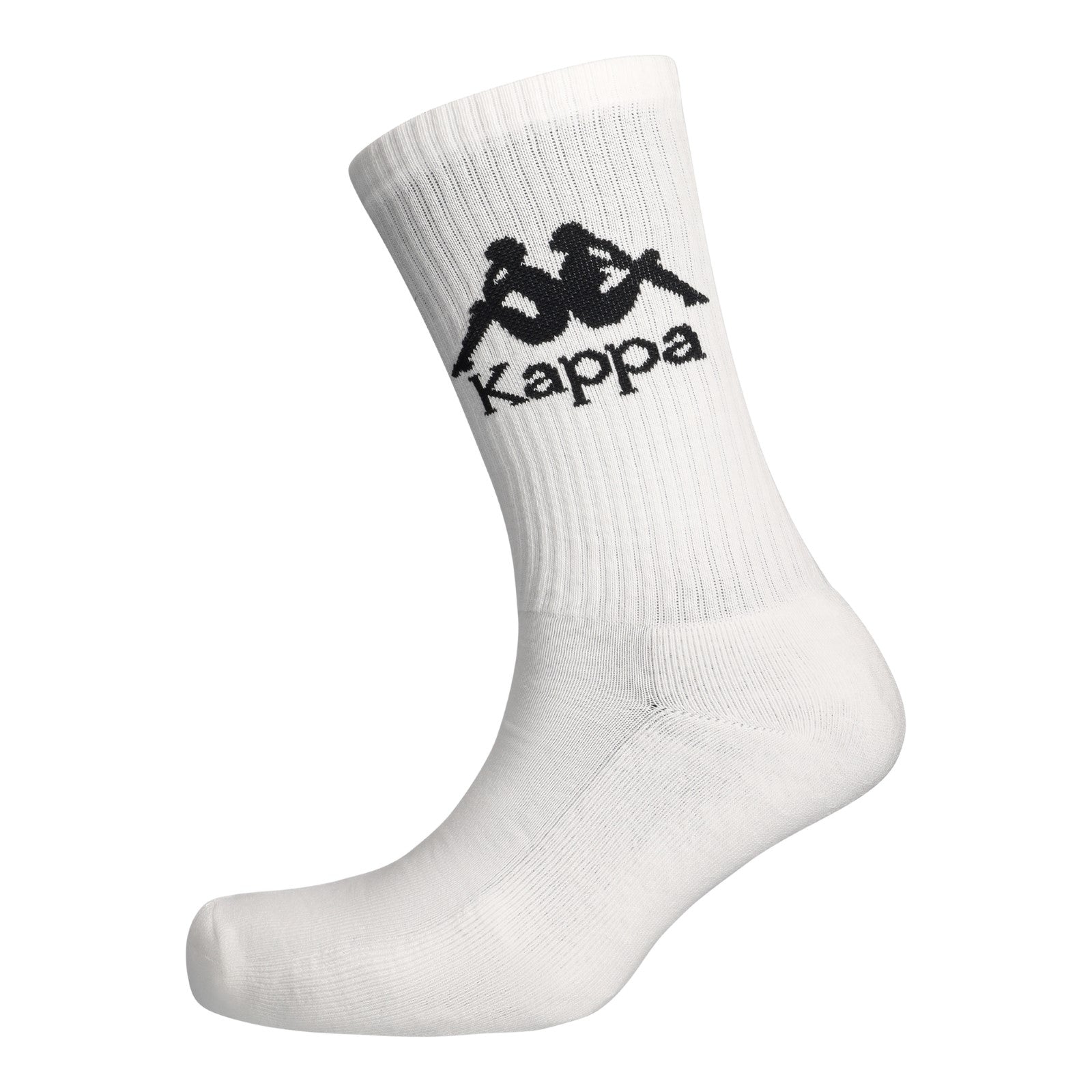 Kappa Kaizer Chiefs 2 Pack High Ankle Socks In Black & White