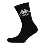 Kappa Kaizer Chiefs 2 Pack High Ankle Socks In Black & White