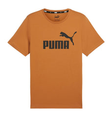 Puma Ess Logo Tee M Cotton Caramel