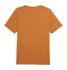 Puma Ess Logo Tee M Cotton Caramel