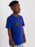 Puma Ess Logo Kids Tee B Royal