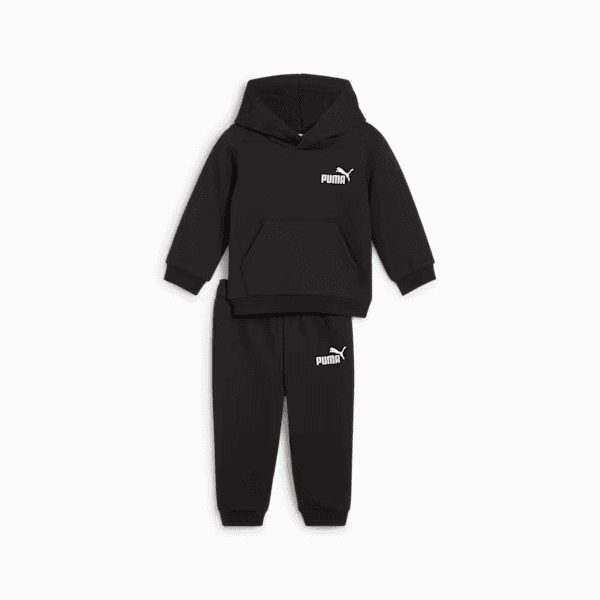 Puma Unisex Kids Minicats Loungewear set In Black
