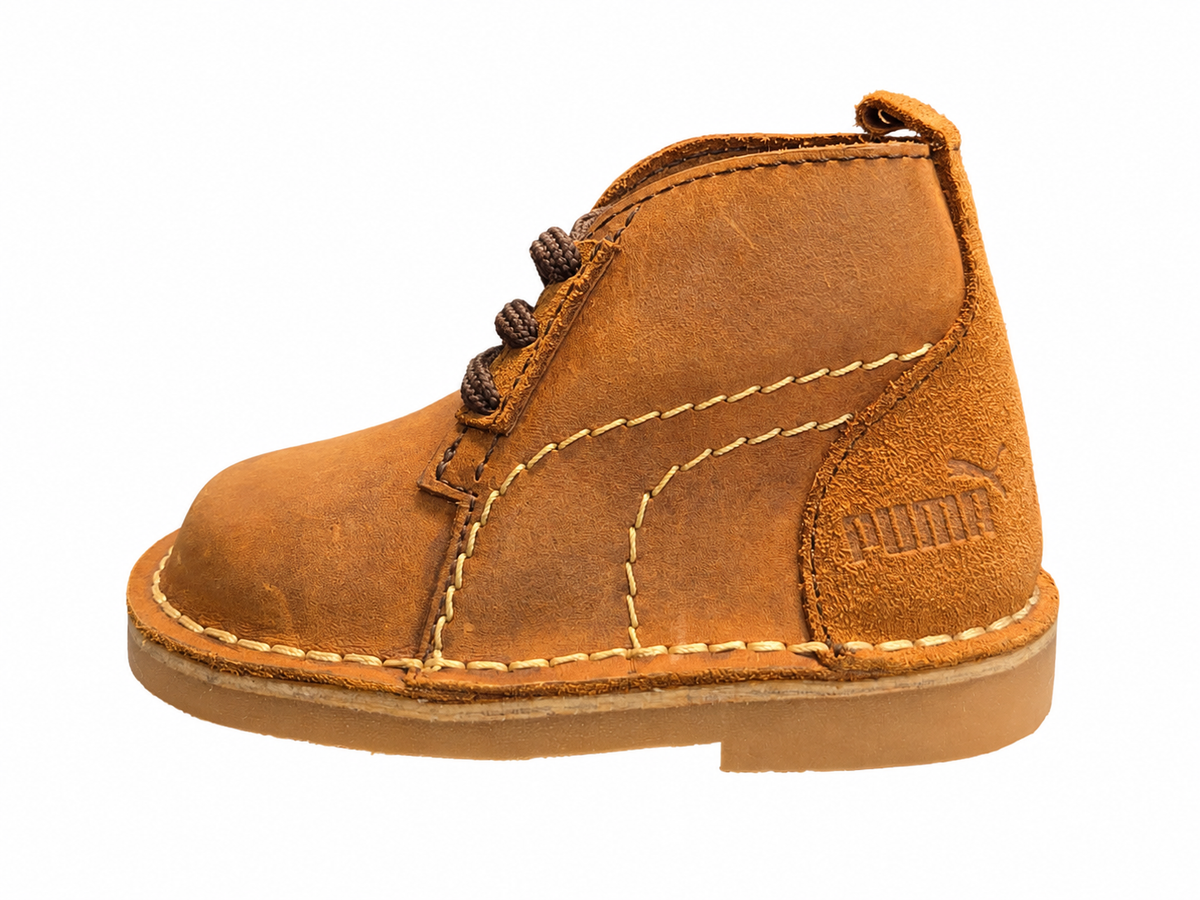 Puma Kids Terrae Mid Inf Zadp Shoes In Tan