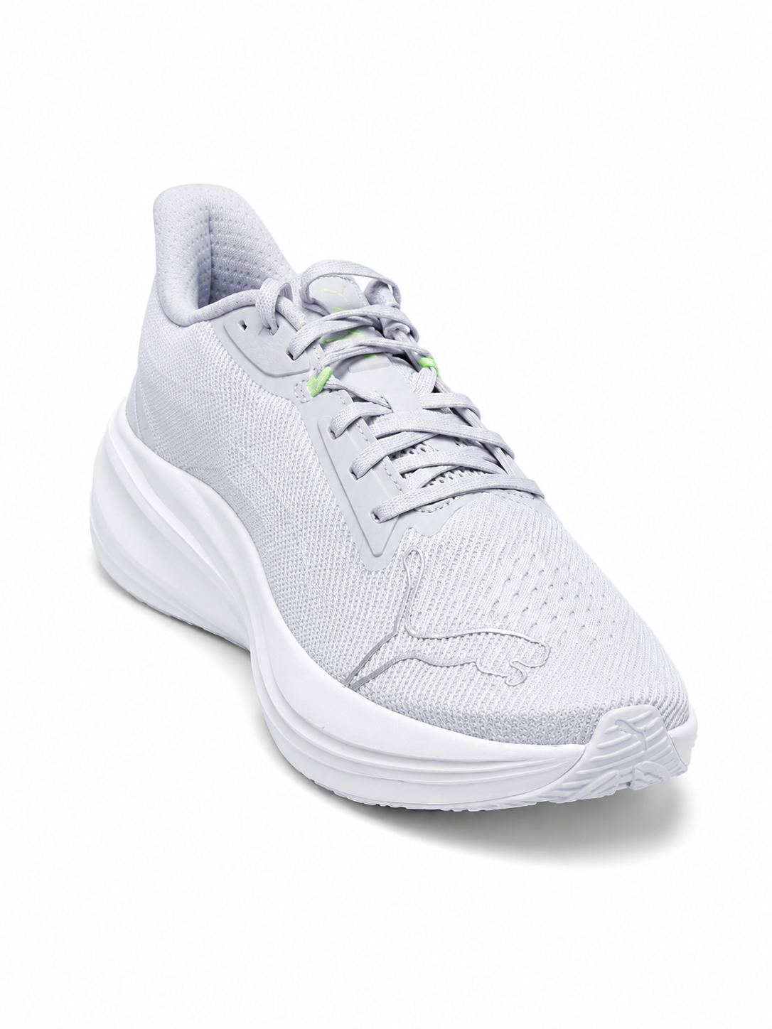 Puma Mens Darter Pro Foam Sneakers In Grey/Green