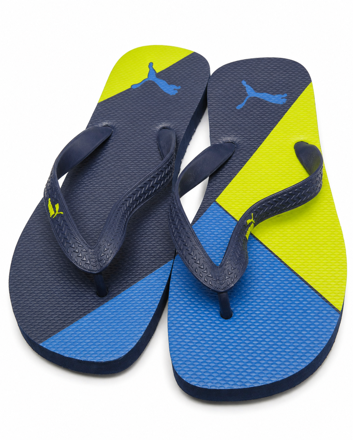 Puma Mens First Flip Refract ZADP Sandals In Peacoat Multi