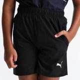 Puma Mens Forever Faster Woven Shorts In Black