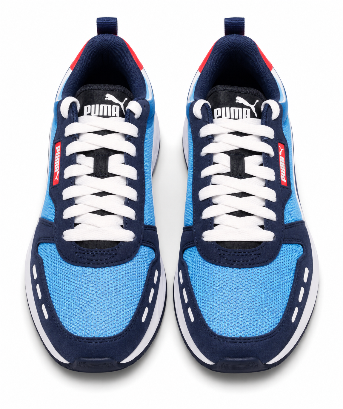 Puma Mens R78 Sneakers In Light Blue/White/Peacoat