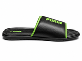 Puma Mens Streetcat V3 Slide ZADP Slides In Black/Flash Green