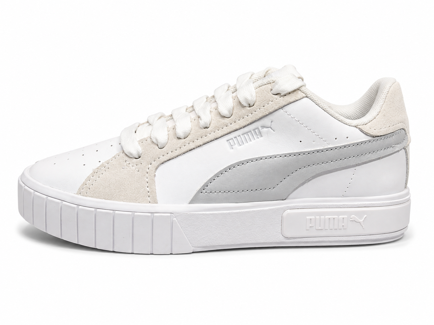 Puma Womens Cali Star Raw Wns Sneakers In White