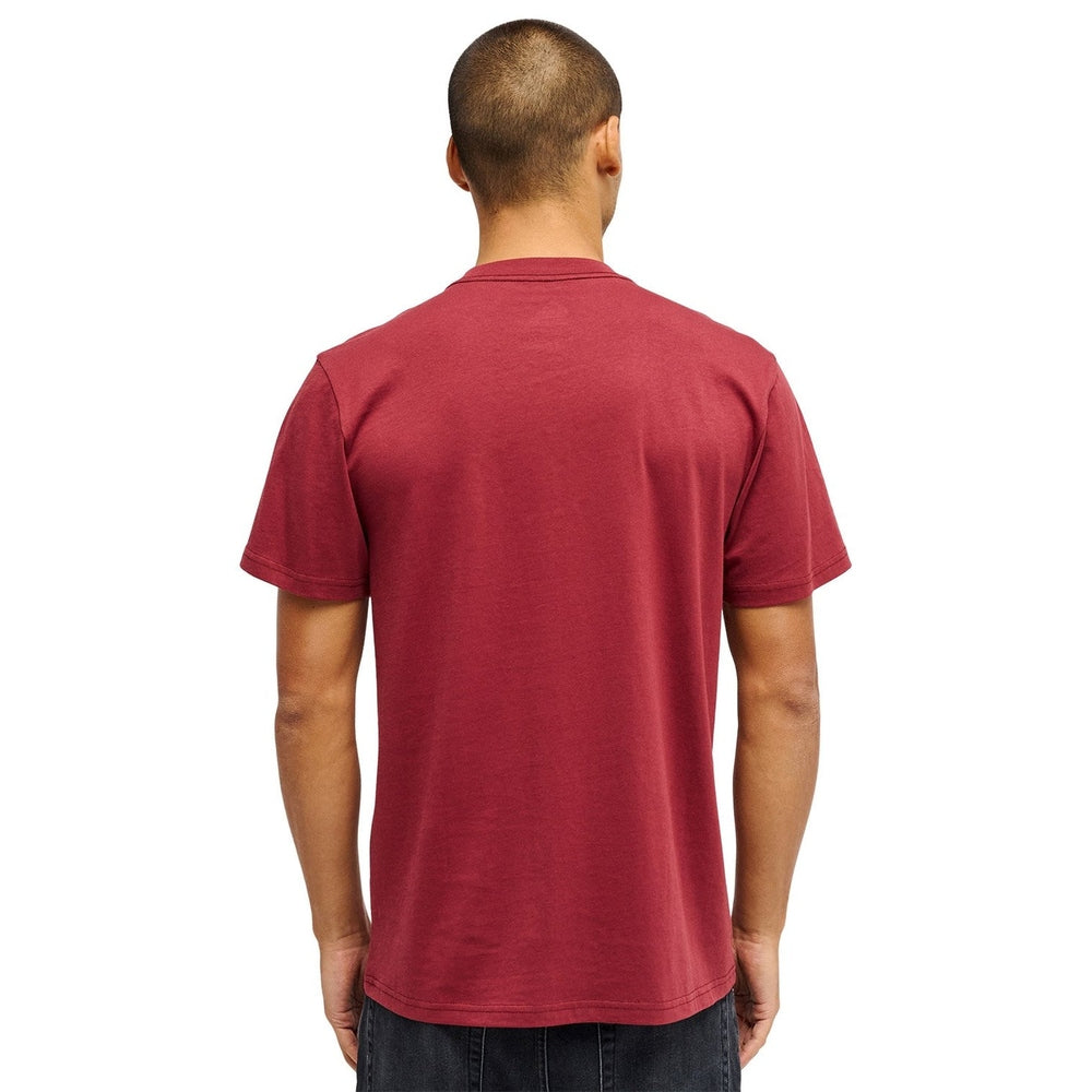 Quiksilver Mens Corp Logo Short Sleeves T-Shirt In Red