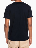 Quiksilver Mens Corp Logo T-Shirt In Black