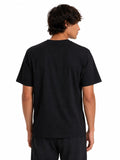 Quiksilver Mens Corp Logo Mini Short Sleeves In Black