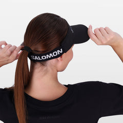 Salomon Unisex Race Visor Cap Black