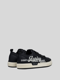 Replay Mens Raily Low Double Sneakers In Black