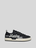 Replay Mens Raily Low Double Sneakers In Black
