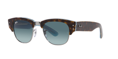 Ray-Ban Mega Clubmaster Sunglasses In Tortoise on Blue