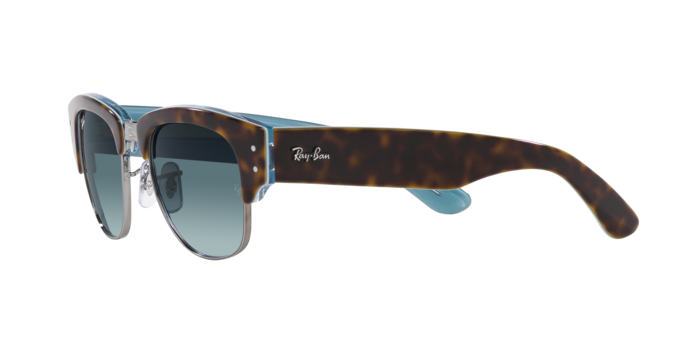 Ray-Ban Mega Clubmaster Sunglasses In Tortoise on Blue