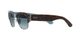 Ray-Ban Mega Clubmaster Sunglasses In Tortoise on Blue