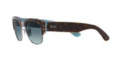 Ray-Ban Mega Clubmaster Sunglasses In Tortoise on Blue
