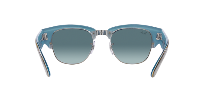 Ray-Ban Mega Clubmaster Sunglasses In Tortoise on Blue