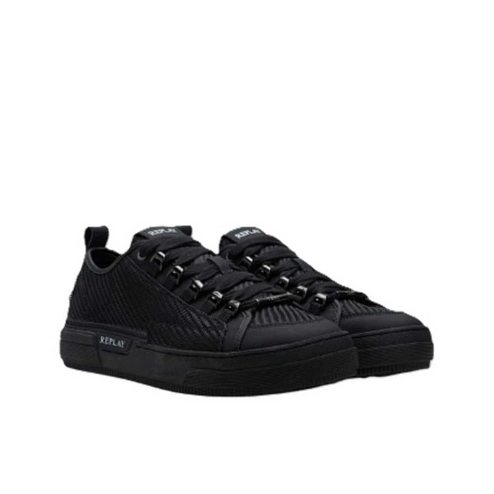 Replay Mens Raily Carbon SA Shoes In Black