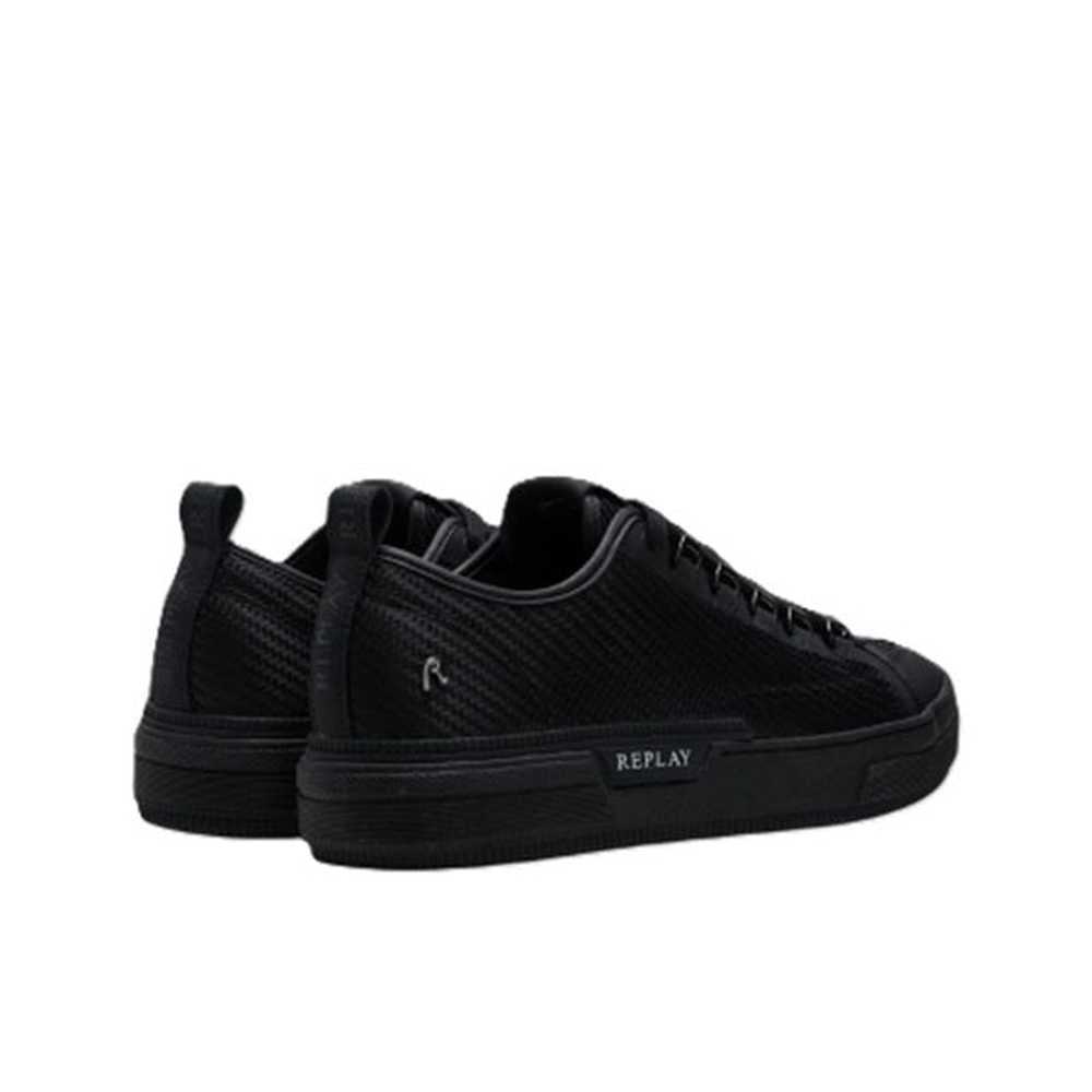 Replay Mens Raily Carbon SA Shoes In Black