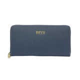 Bossi Rfid PU Ladies Large Wallet In Blue