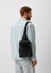 Cerruti Principe Malcolm Body Bag In Black
