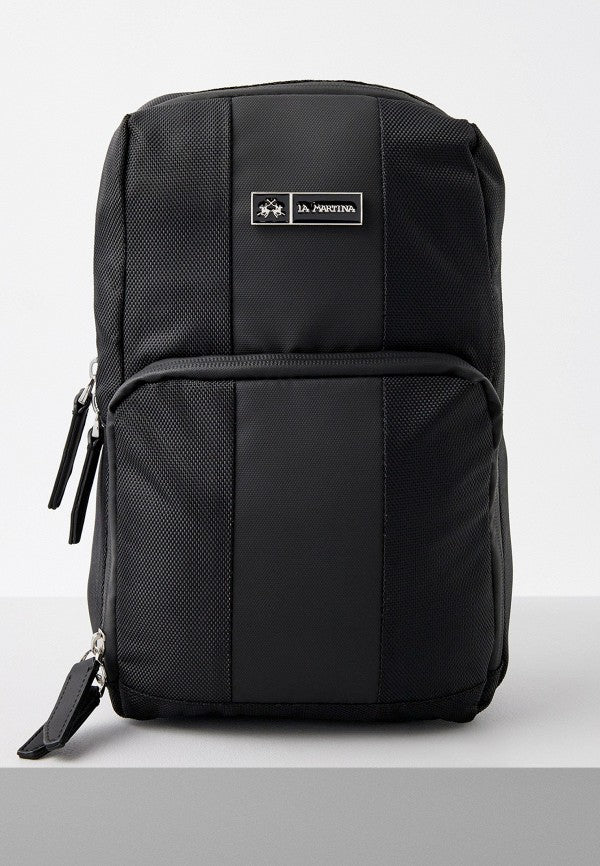 La Martina Principe David Bodybag In Black