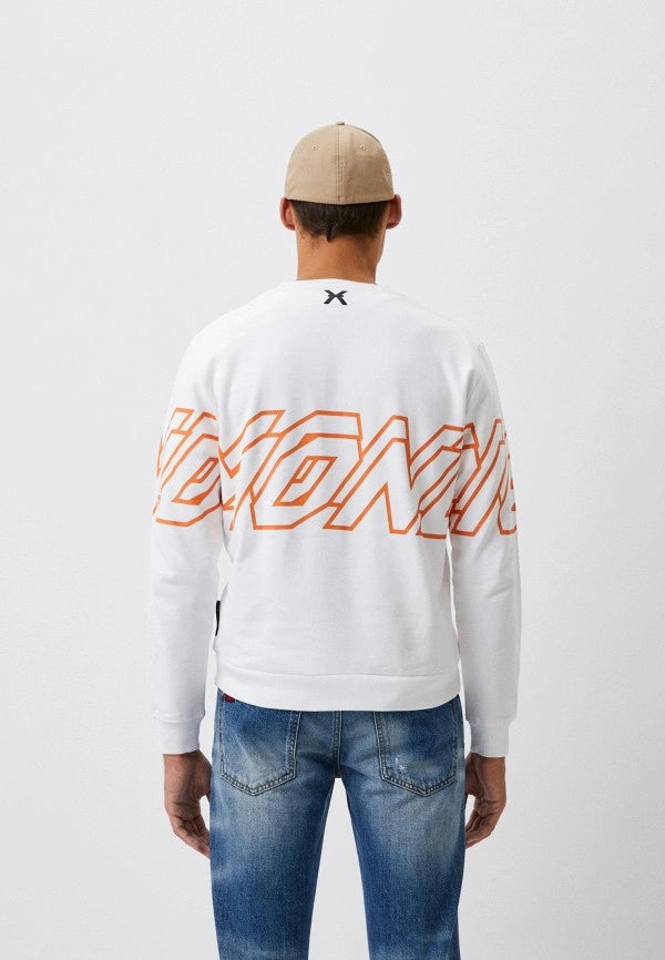 John Richmond Duncam Sweatshirt In White