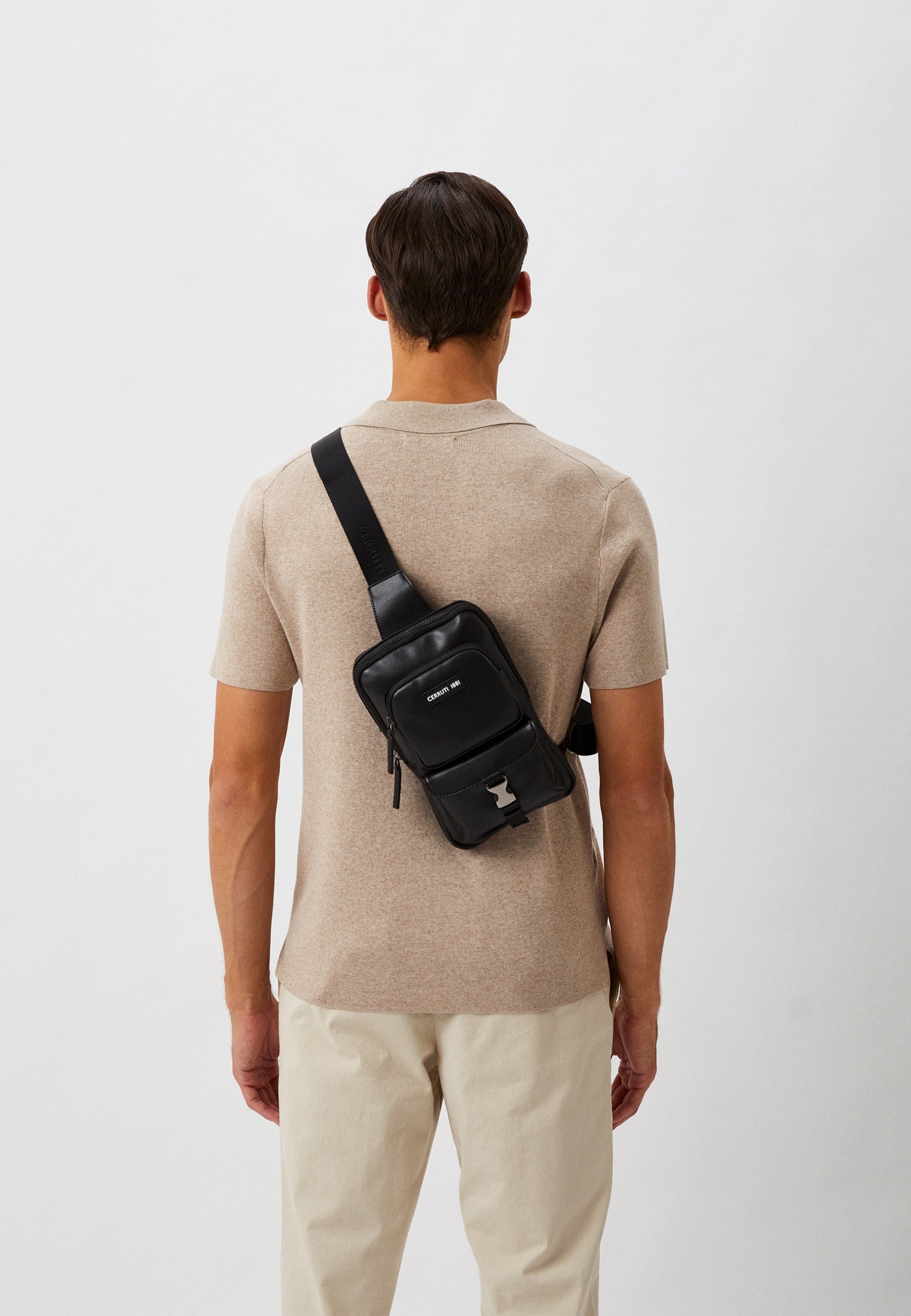 Cerruti Laurent Body Bag In Black