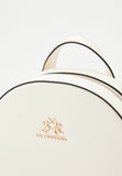 La Martina Principe Caterina Backpack In Off White