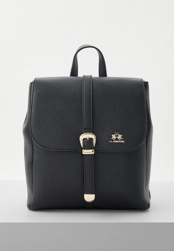 La Martina Gracia Backpack In Black