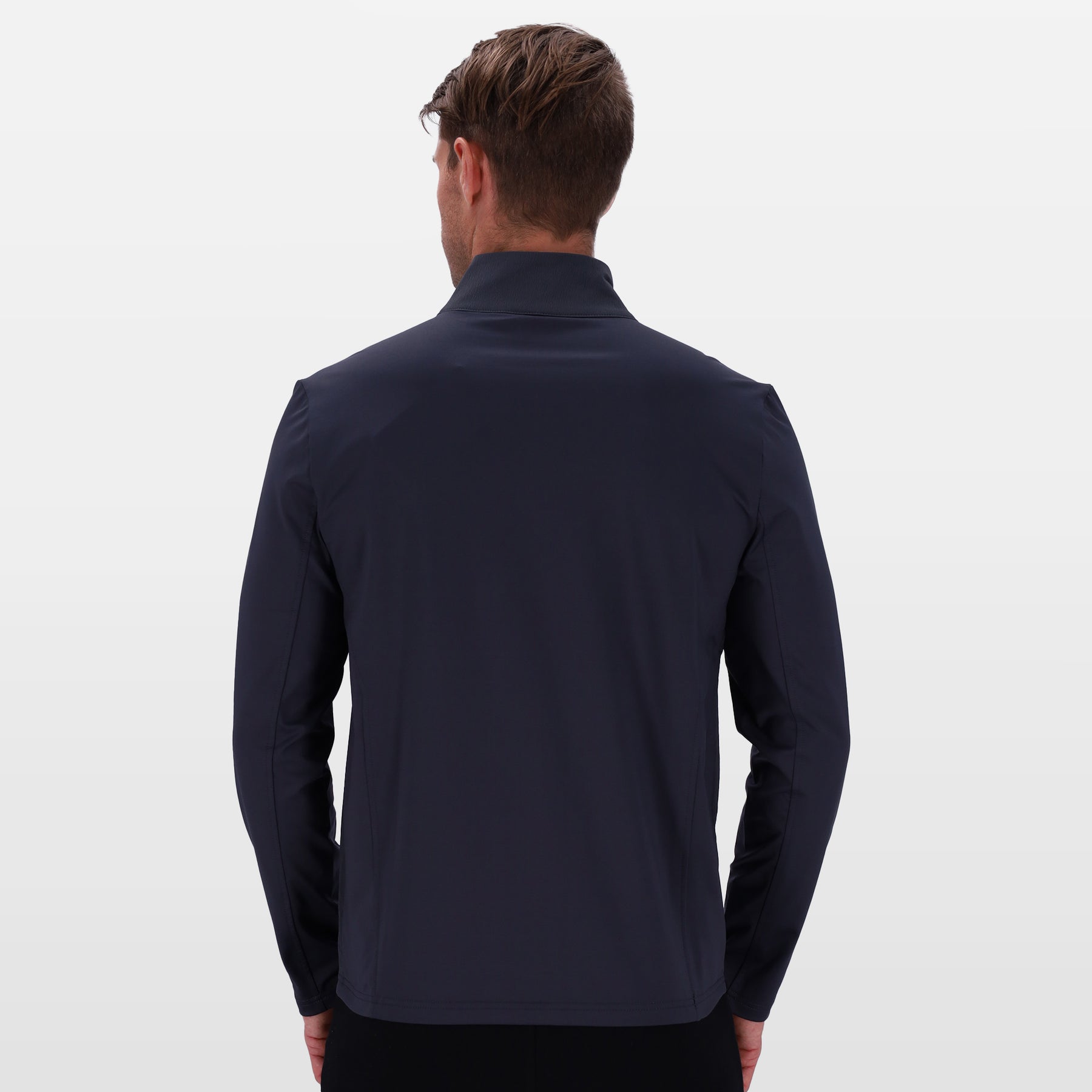 Salomon Mens Run Midlayer Jacket Phantom