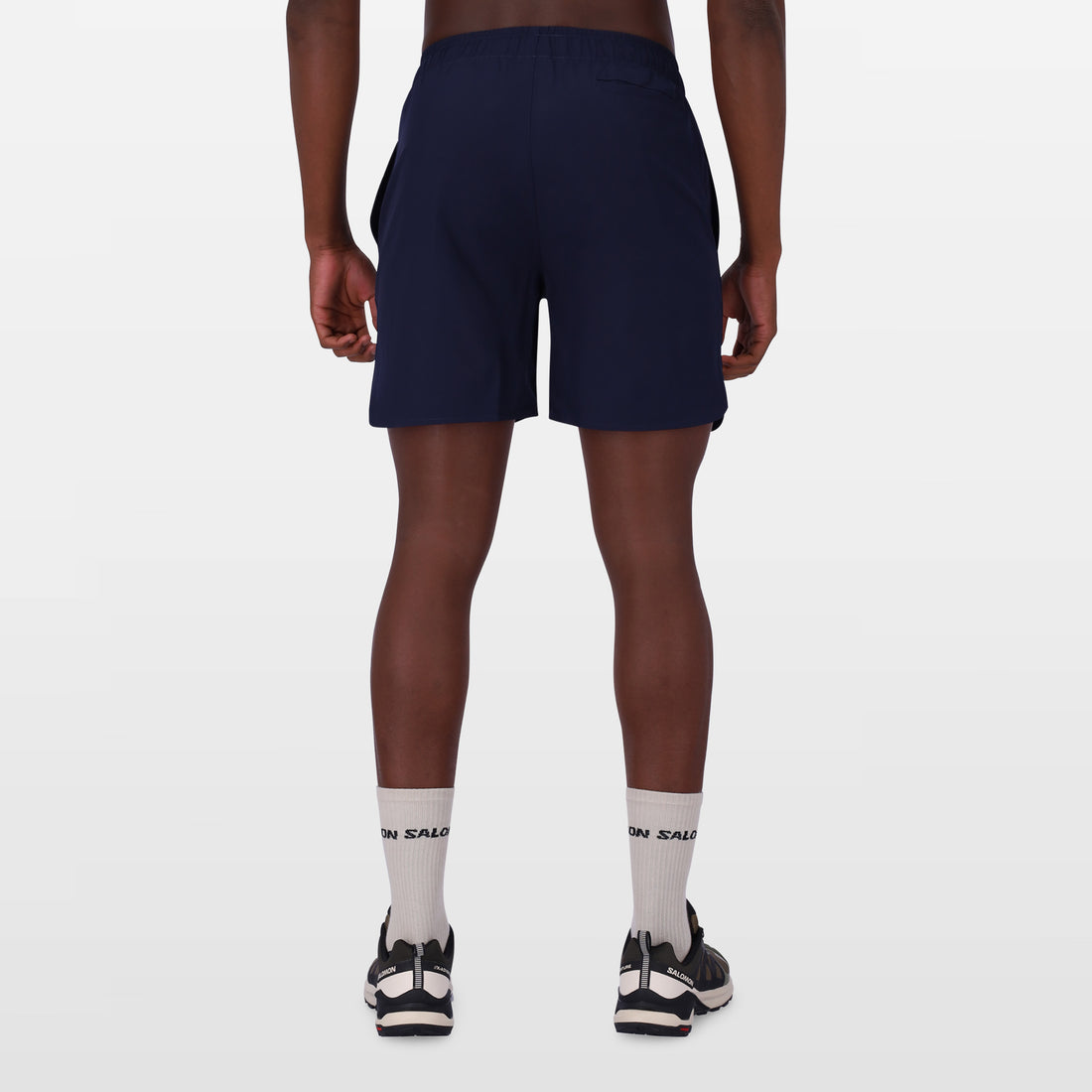 Salomon Mens Run Shorts In Navy Blazer