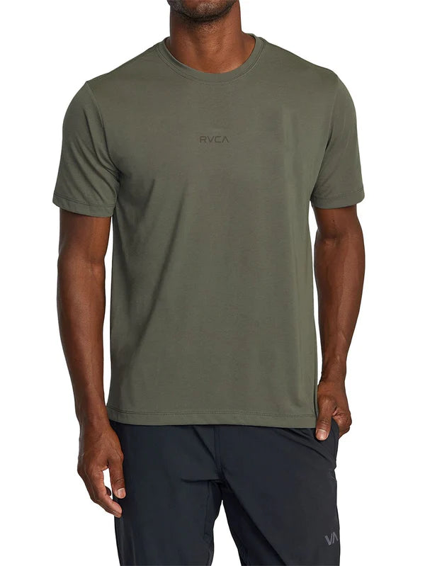 RVCA Mens Small Rvca Short Sleeve T-Shirt In Olive