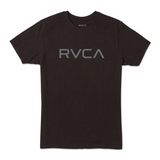 Rvca Mens Big Rvca Ss Red Stitch Black
