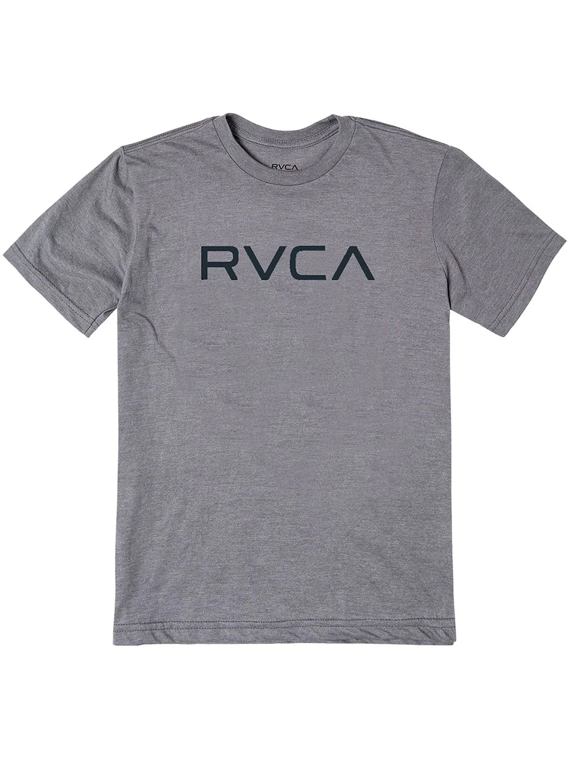 RVCA Mens Big RVCA T-Shirt In Grey & Black