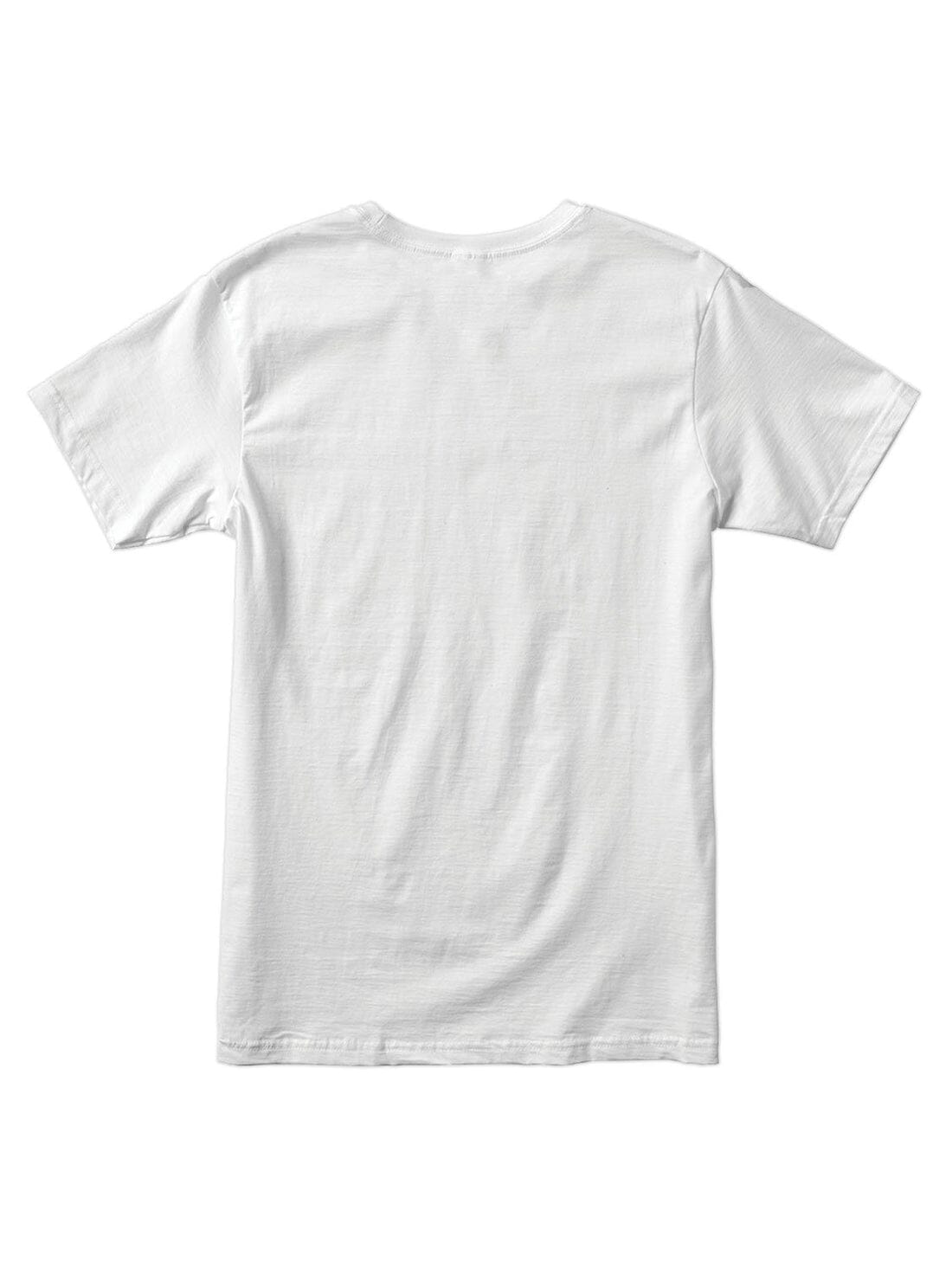 RVCA Mens T-Shirt In White & Black