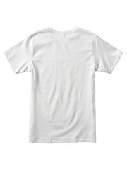 RVCA Mens T-Shirt In White & Black