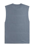 RVCA Boys Big Muscle Tank Top In Flinstone